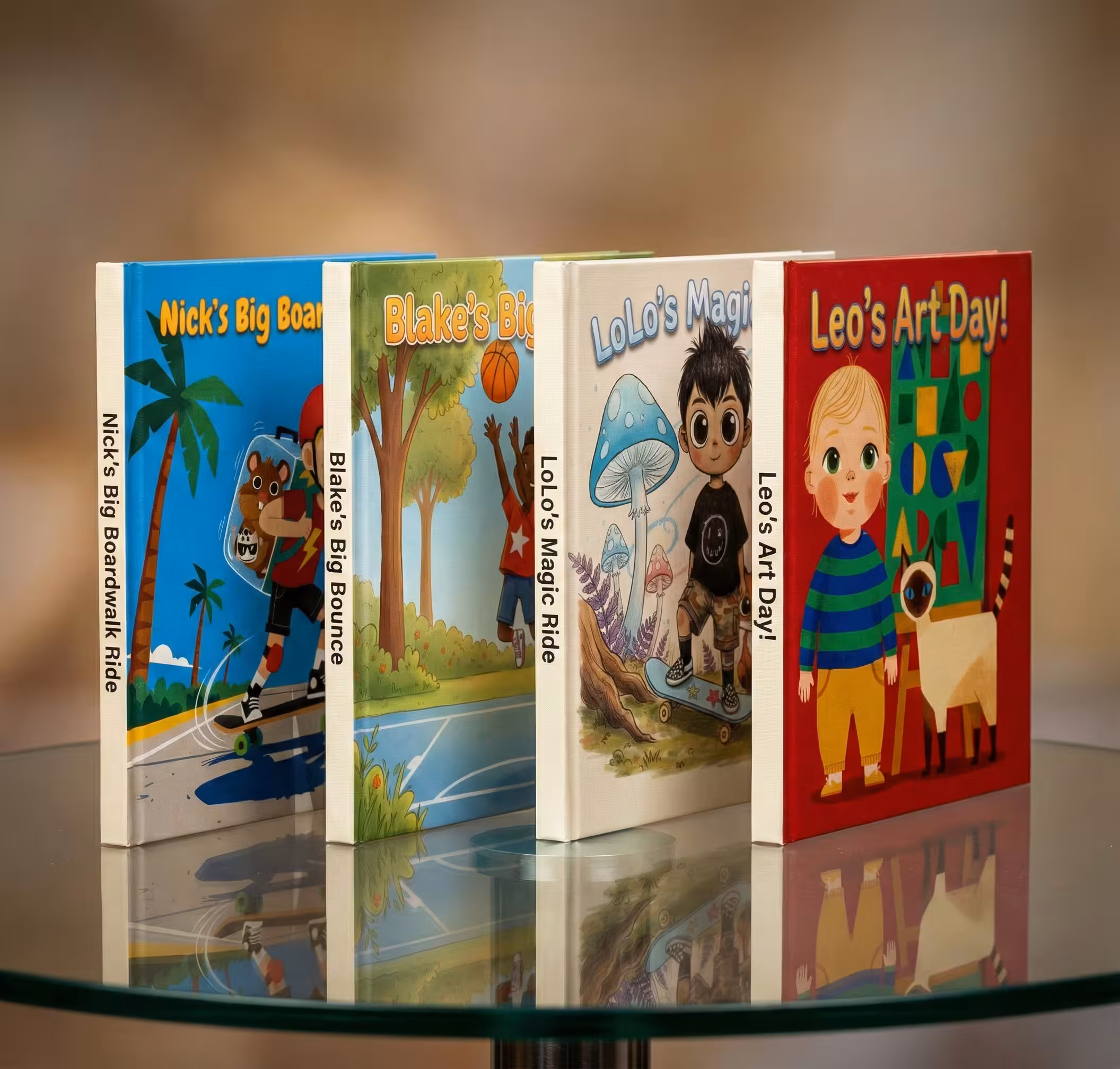 Personalized children's book mockup